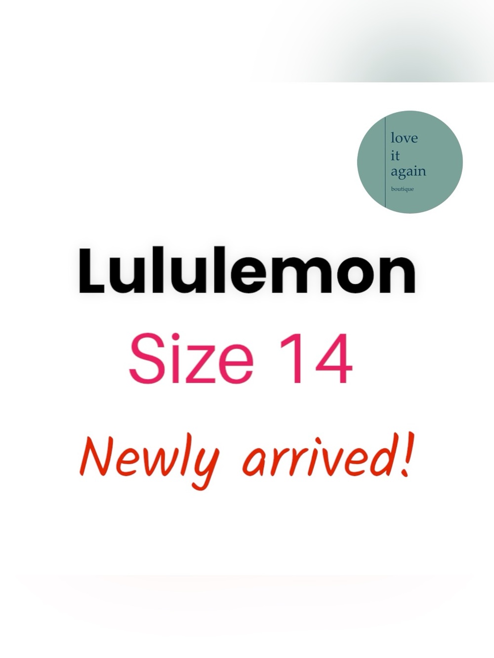 Lulu Black Energy Longline Bra Size 14